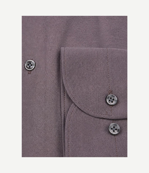 Japanese knitted overhemd mauve