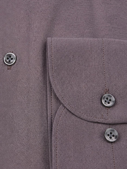 Japanese knitted overhemd mauve