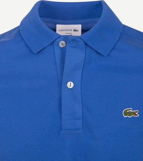 Poloshirt pique kobaltblauw