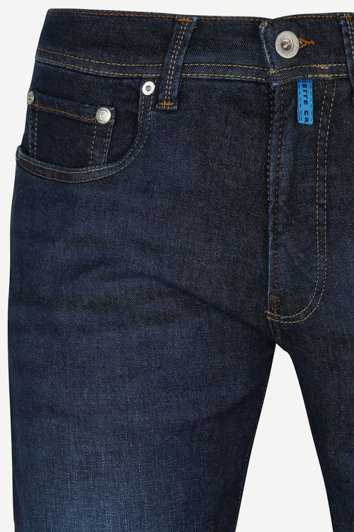 Jeans Lyon tapered future flex donkerblauw
