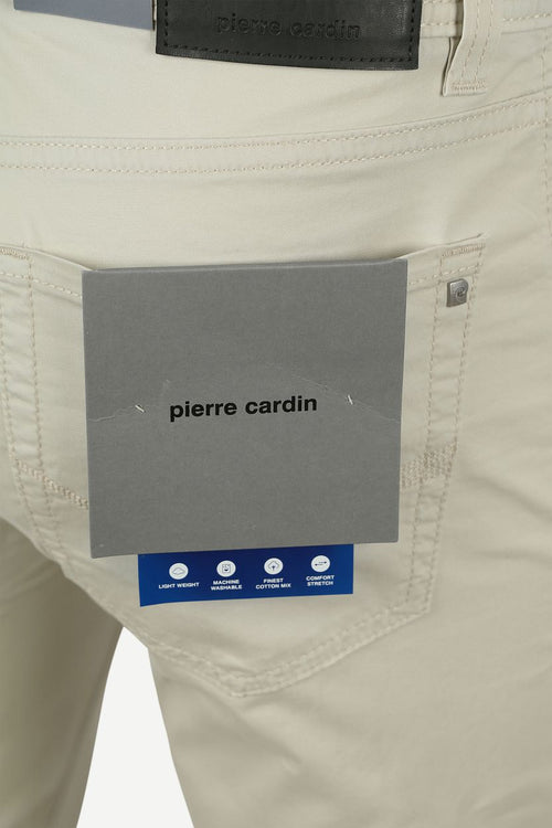 Broek Lyon tapered ecru
