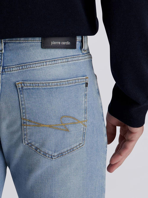 Jeans limoux tapered future flex lichtblauw