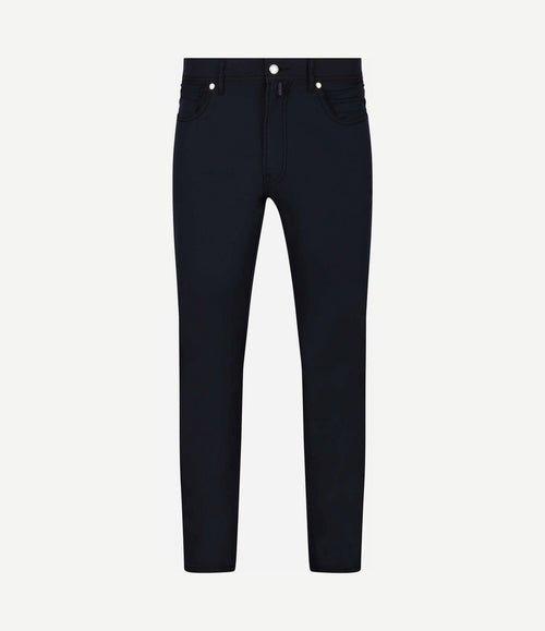Broek laval donkerblauw