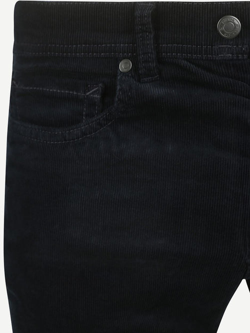 Broek Lyon corduroy donkerblauw
