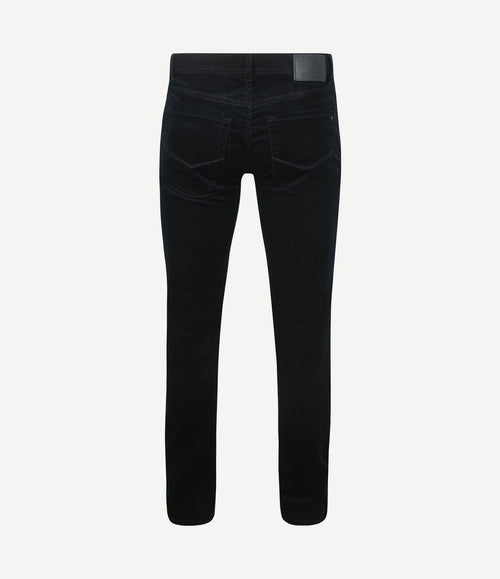 Broek Lyon corduroy donkerblauw