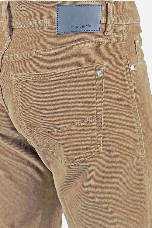 Pierre Cardin broek Lyon future flex corduroy beige