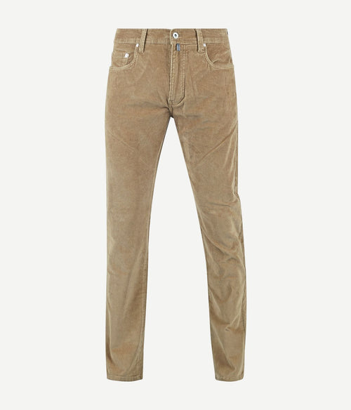 Pierre Cardin broek Lyon future flex corduroy beige