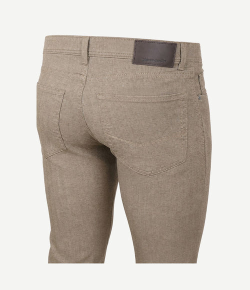 Broek Lyon tapered beige