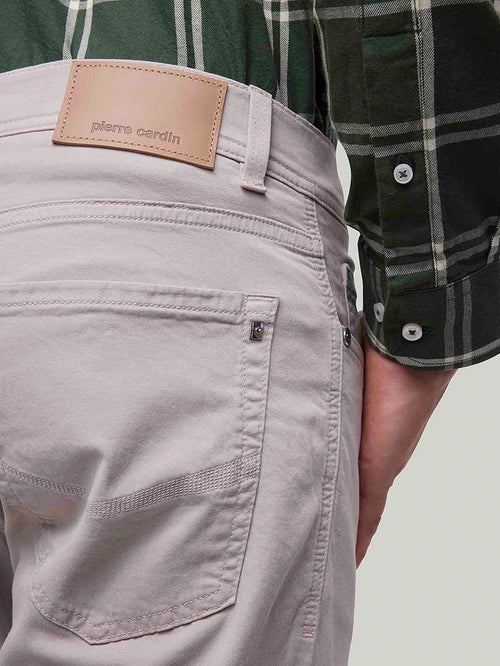 Broek Lyon tapered greige