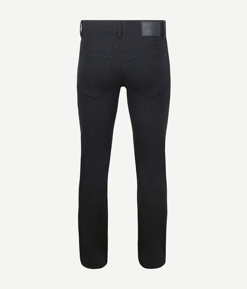 Pierre Cardin broek Lyon tapered print donkerblauw
