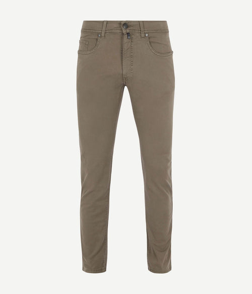 Pierre Cardin broek Lyon tapered taupe