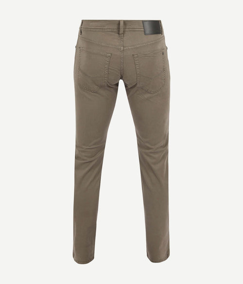 Pierre Cardin broek Lyon tapered taupe