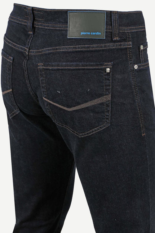 Jeans Lyon tapered donkerblauw