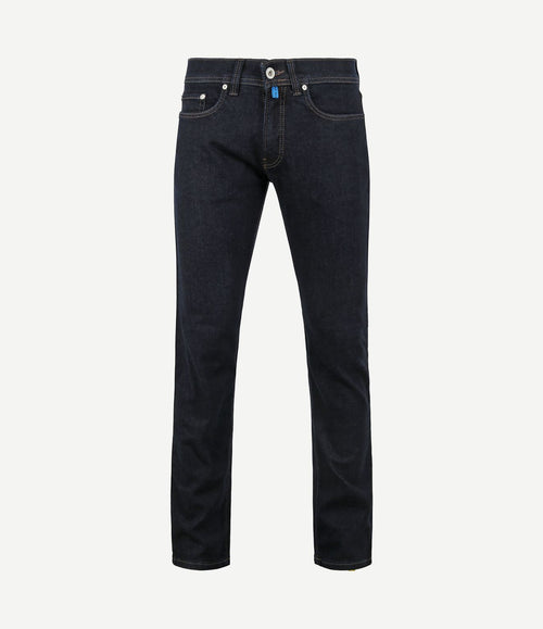 Jeans Lyon tapered donkerblauw