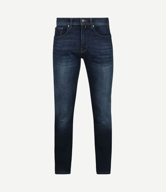 Jeans Lyon tapered future flex donkerblauw