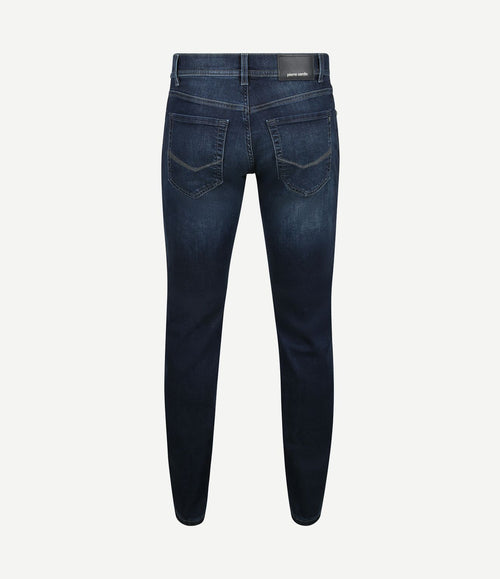 Jeans Lyon tapered future flex donkerblauw