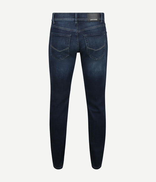 Jeans Lyon tapered future flex donkerblauw