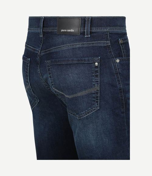 Jeans Lyon tapered future flex donkerblauw