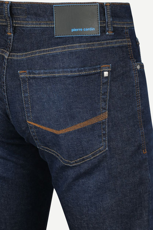 Jeans Lyon tapered future flex donkerblauw