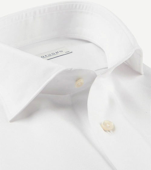 Profuomo supima overhemd wit | Slim-fit