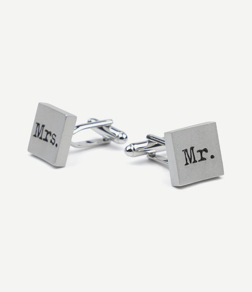 Manchetknoop profuomo mr. & mrs