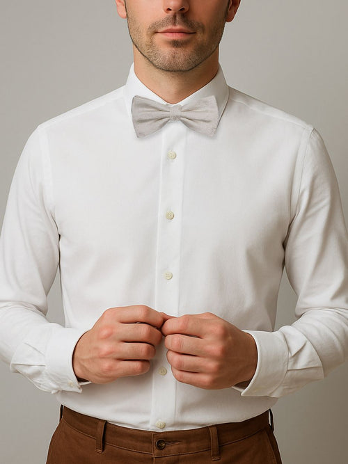 Profuomo bow tie paisley