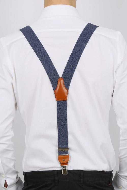 Profuomo bretel donkerblauw