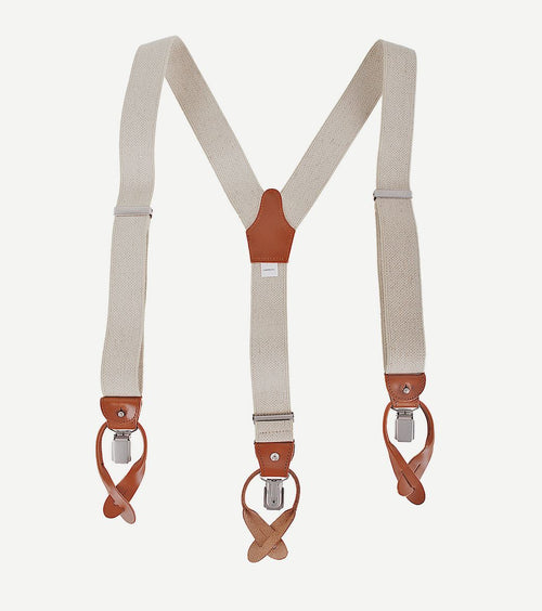 Profuomo bretels beige