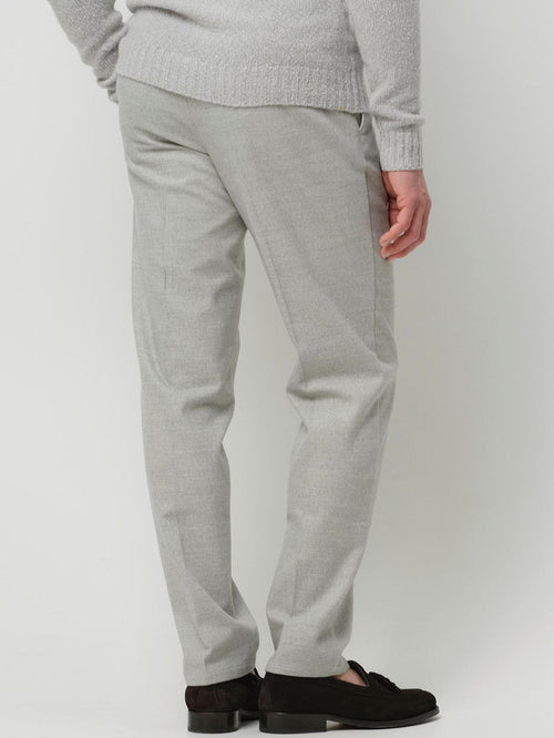 Chino flanel grijs