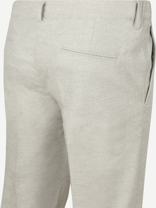 Profuomo chino flanel grijs