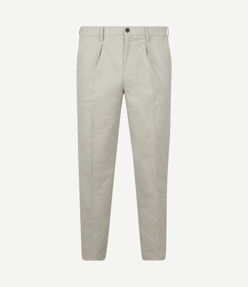 Chino flanel grijs