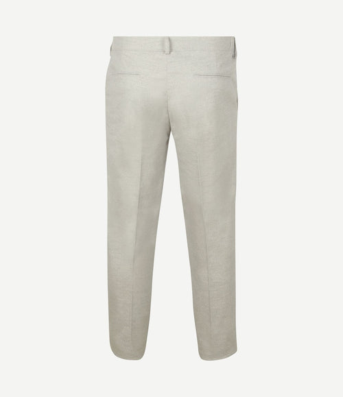 Chino flanel grijs