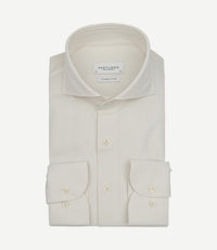 Japanese knitted overhemd off white