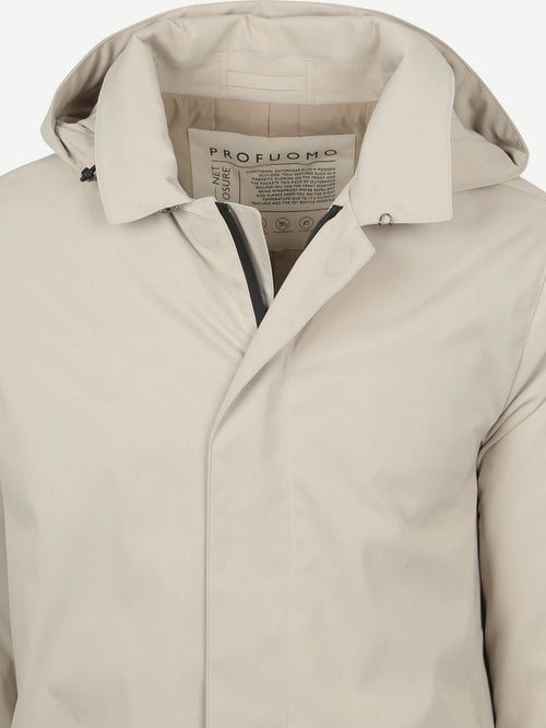 Profuomo magnet jas ecru | Slim-fit