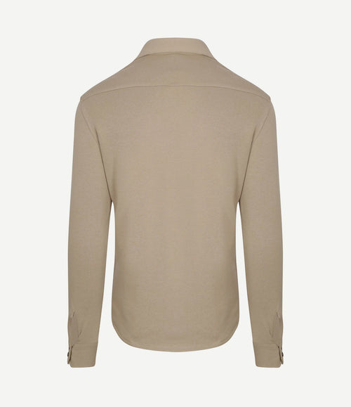 Overshirt western beige