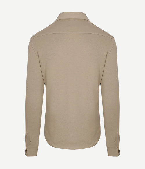 Overshirt western beige