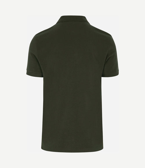 Piqué poloshirt army