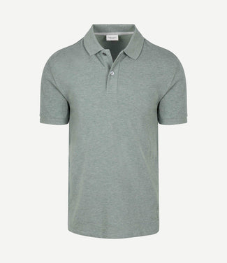 Piqué poloshirt melange groen