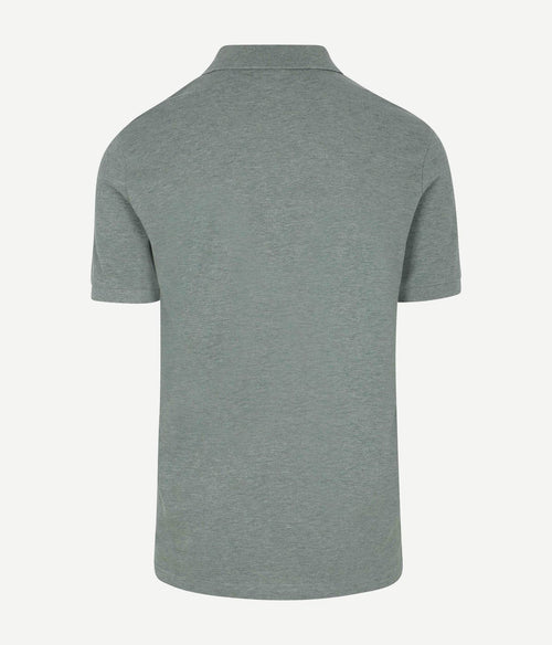 Piqué poloshirt melange groen