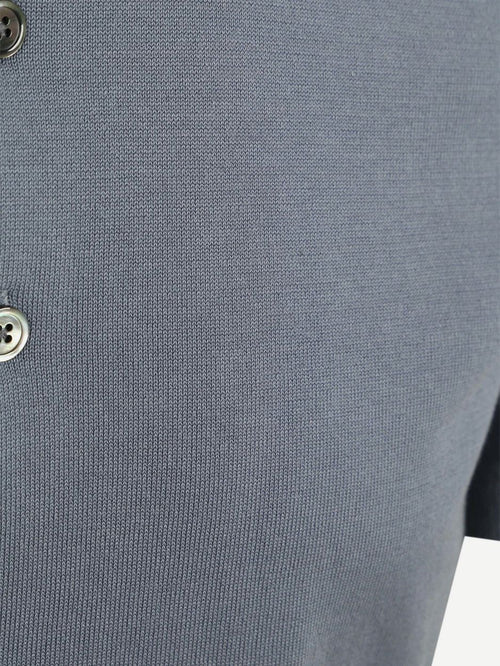 Poloshirt luxury basic blauw