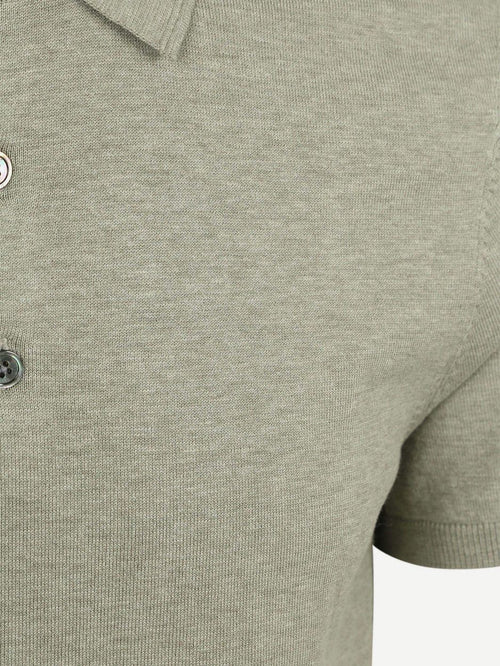 Poloshirt luxury basic groen