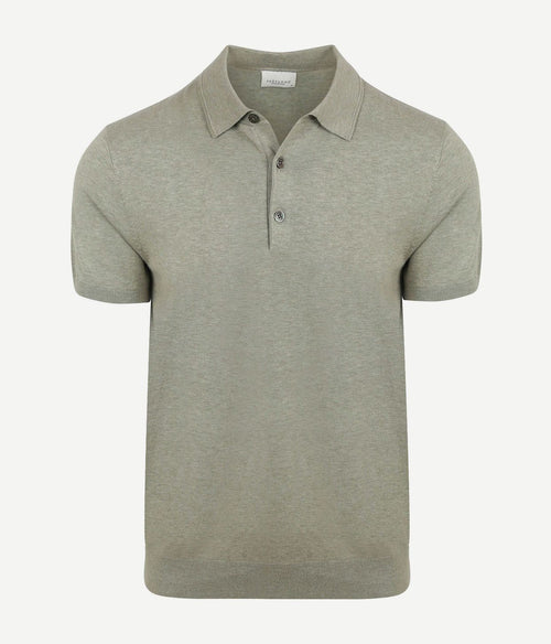 Poloshirt luxury basic groen