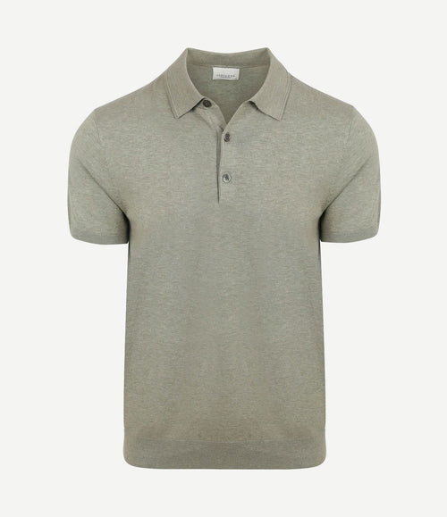 Poloshirt luxury basic groen