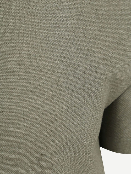 Poloshirt riva luxury structure groen