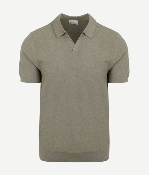Poloshirt riva luxury structure groen