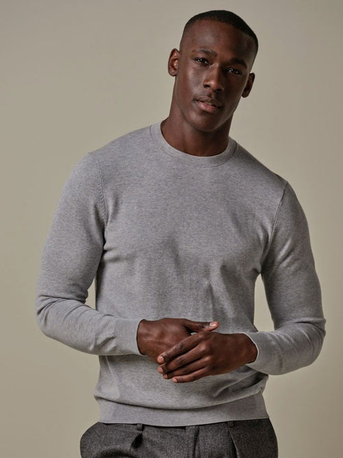 Profuomo pullover luxury grijs