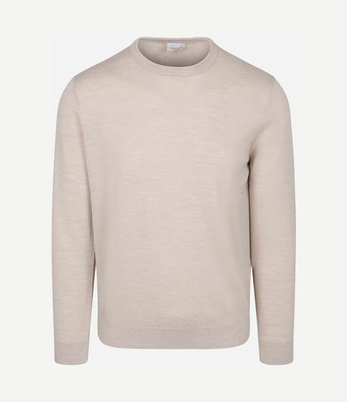 Pullover merinowol beige