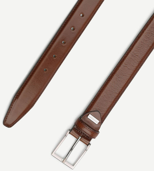 Profuomo riem kalfsleer bruin