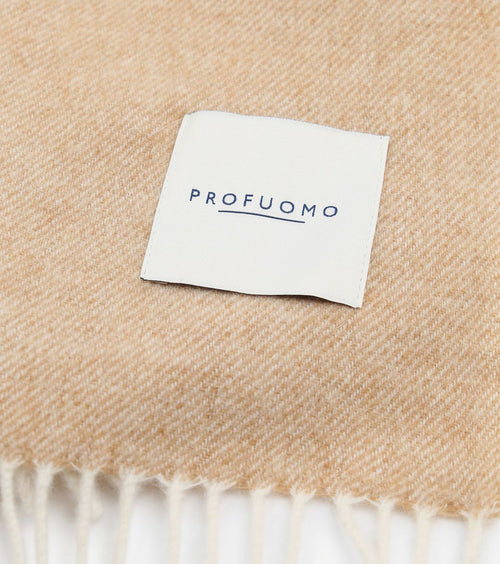 Profuomo sjaal lamswol camel