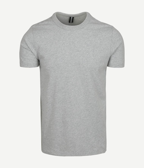 Profuomo t-shirt grijs melange | Regular-fit